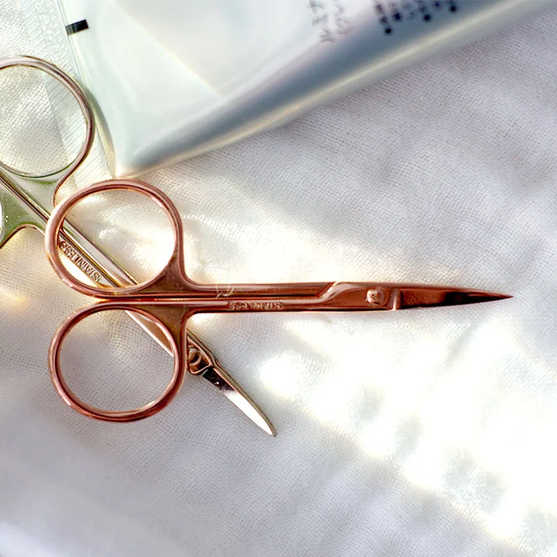 Xuemali бесплатная доставка ножницы для макияжа Professional Scissor бровей отделка Нос волос