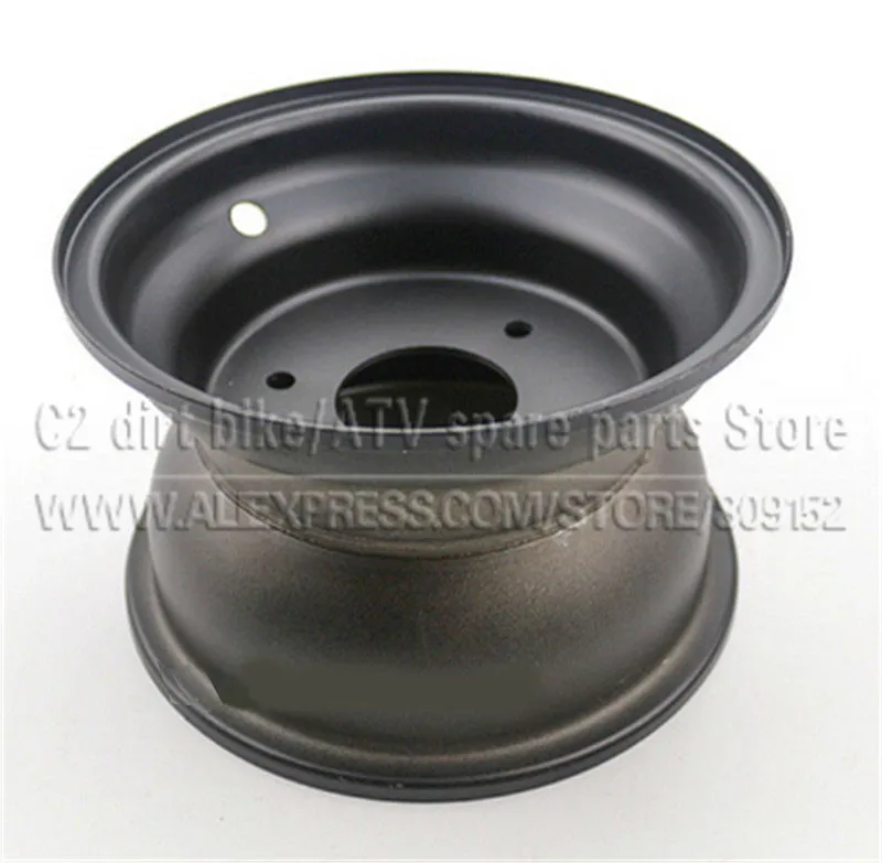 

Size 6 inch wheel hub use 145/70-6 13x5.00-6 13x6.50-6 tire tyre ATV 3 hole Vacuum rims for 110-125cc Go-Kart, ATV, lawn mower