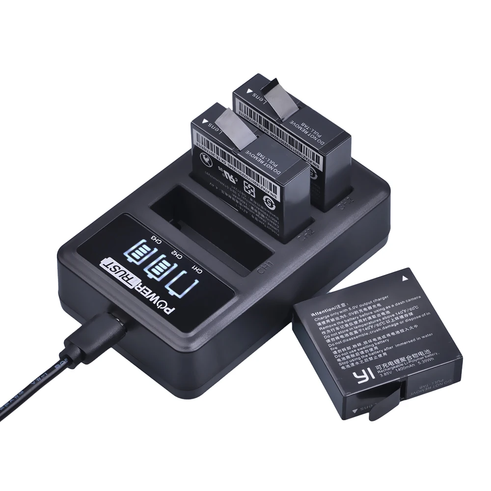 ii + led 3 portas usb carregador