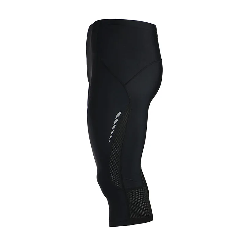 2015 ARSUXEO Mens Sports Running 3/4 Pants Compression Tights Base Layer Active Workout ClothesFitness Pants  P703