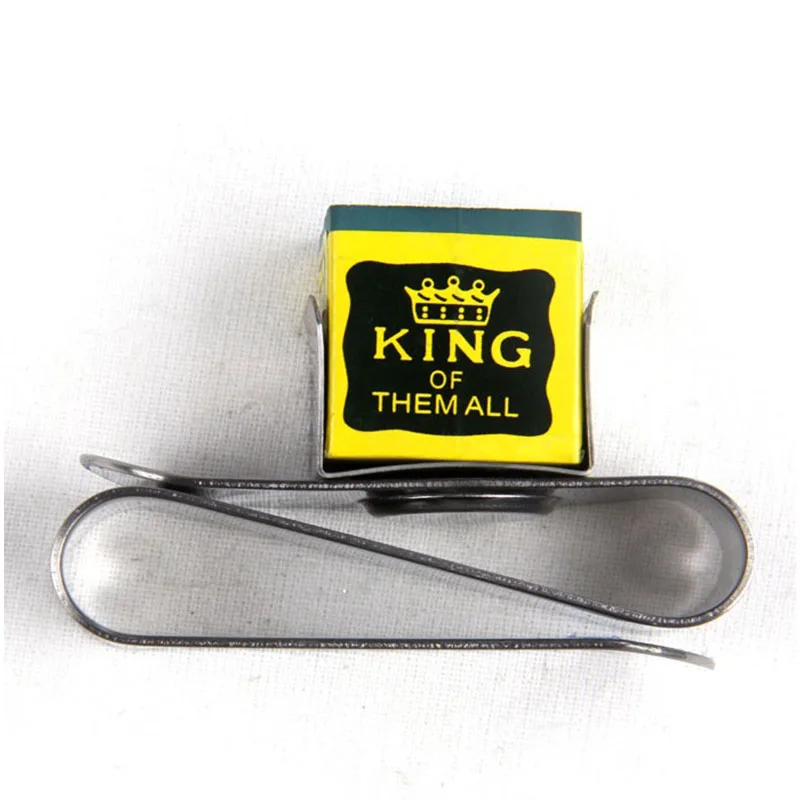 Stainless Steel Snooker Chalk Holder, Chalk Rest For Billiard Chalk