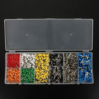 

800pcs Wire Copper Crimp Connector Insulated Cord Pin End Terminal