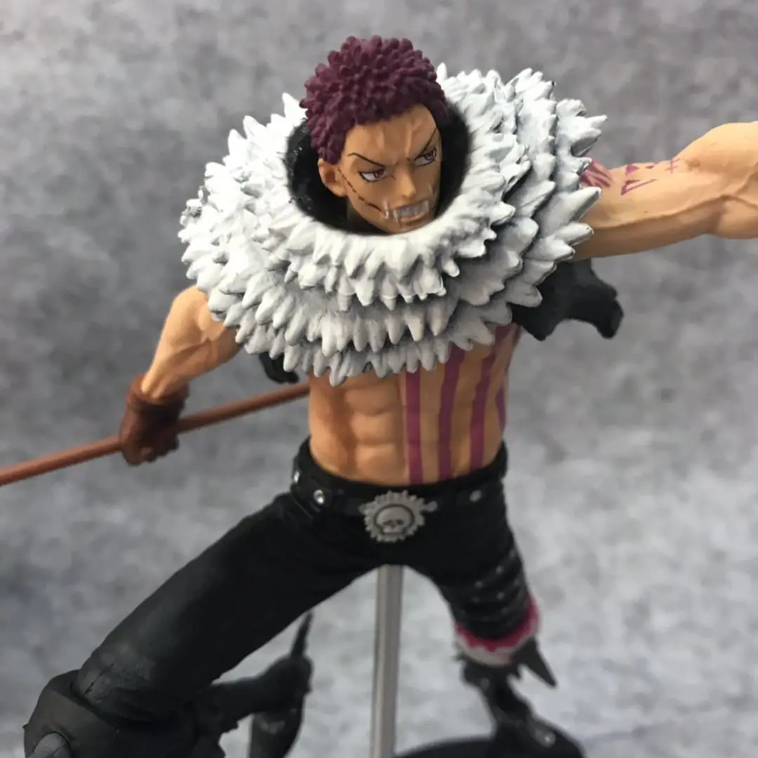 Аниме One Piece BWFC Charlotte Katakuri экшн фигурка модель игрушки|Игровые фигурки и
