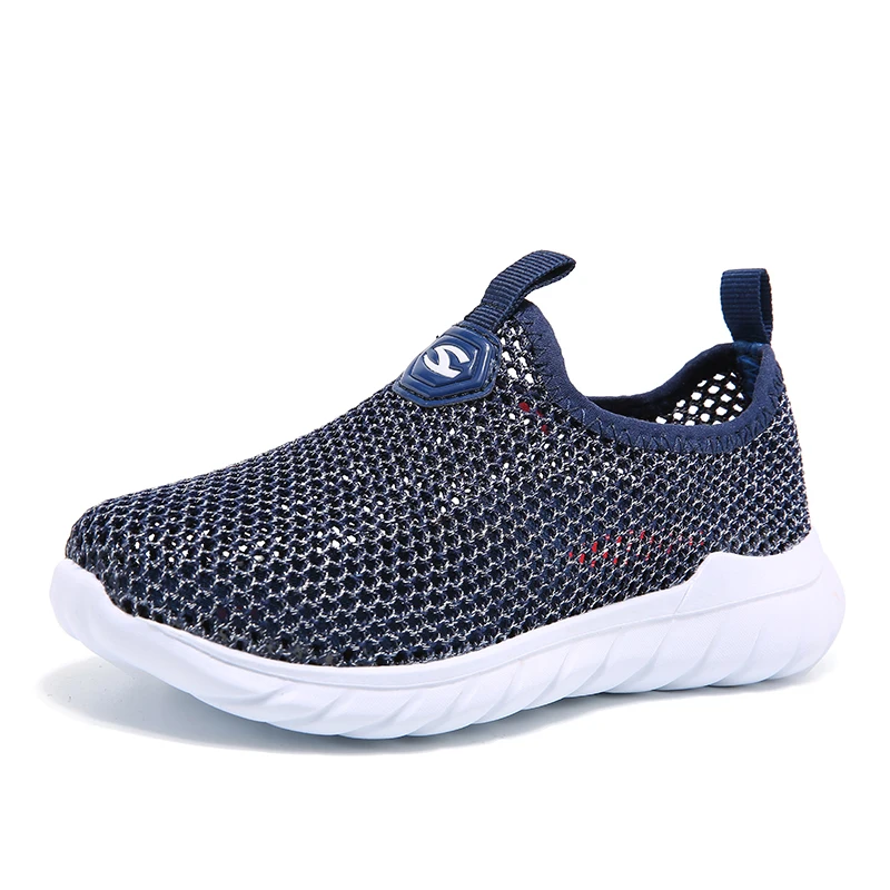 

Fashion Air Mesh Boys Sneaker Breathable Children Casual Shoe Light And Anti-slippery Kids Footwear Slip-On Children School Shoe