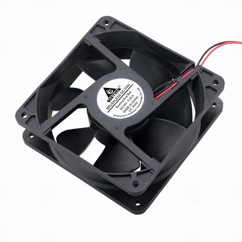 1 Piece 12cm Computer PC Brushless DC Cooling Fan 24V 120mm*120mm*38mm Dual Ball 120mm x 38mm 2Pin 12038B 0.35A 3000RPM
