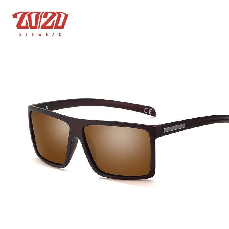 20/20 Brand Design Classic Black Polarized Sunglasses Men Driving Sun Glasses for Male Shades Eyewear With Box Oculos_voghion.com