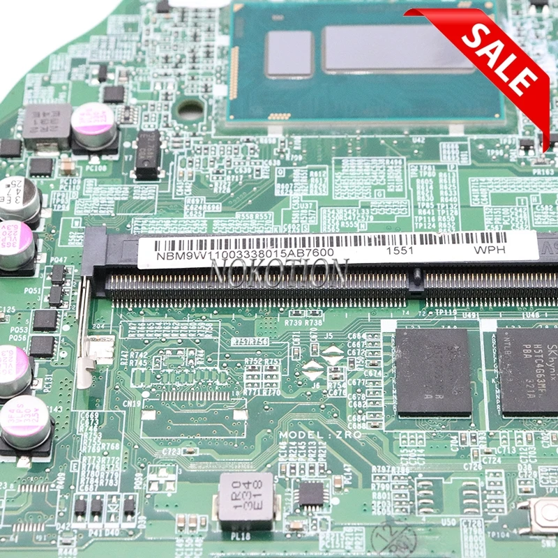 NOKOTION NBMBC11001 NB. MBC11.001 материнская плата для ноутбука acer aspire V5-573 V5-573G GT720M SR16Q i3-4010U DAZRQMB18F0 основная плата