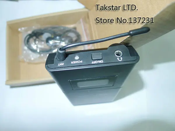 UHF 780 789MHz TAKSTAR WPM 200 одиночный приемник (включая наушники) профессиональный