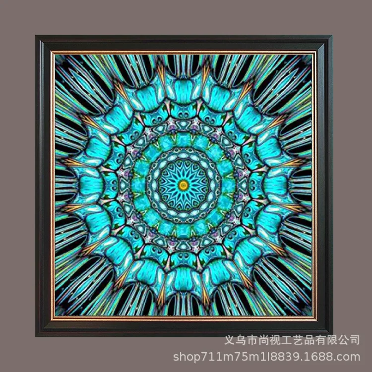 Мандала 5d полная Бриллиантовая фотография вышивка крестом Diy алмазная живопись
