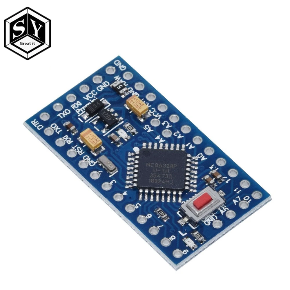 Отлично это 1 шт. с Загрузчиком Pro Mini ATMEGA328P 328 мини ATMEGA328 5 В/16 МГц для arduino