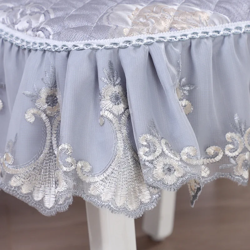 Новая Европа кружева Скатерти атлас стул наволочка на подушку вечерние банкетные Прямоугольная Скатерть Главная Свадебный декор tapetes
