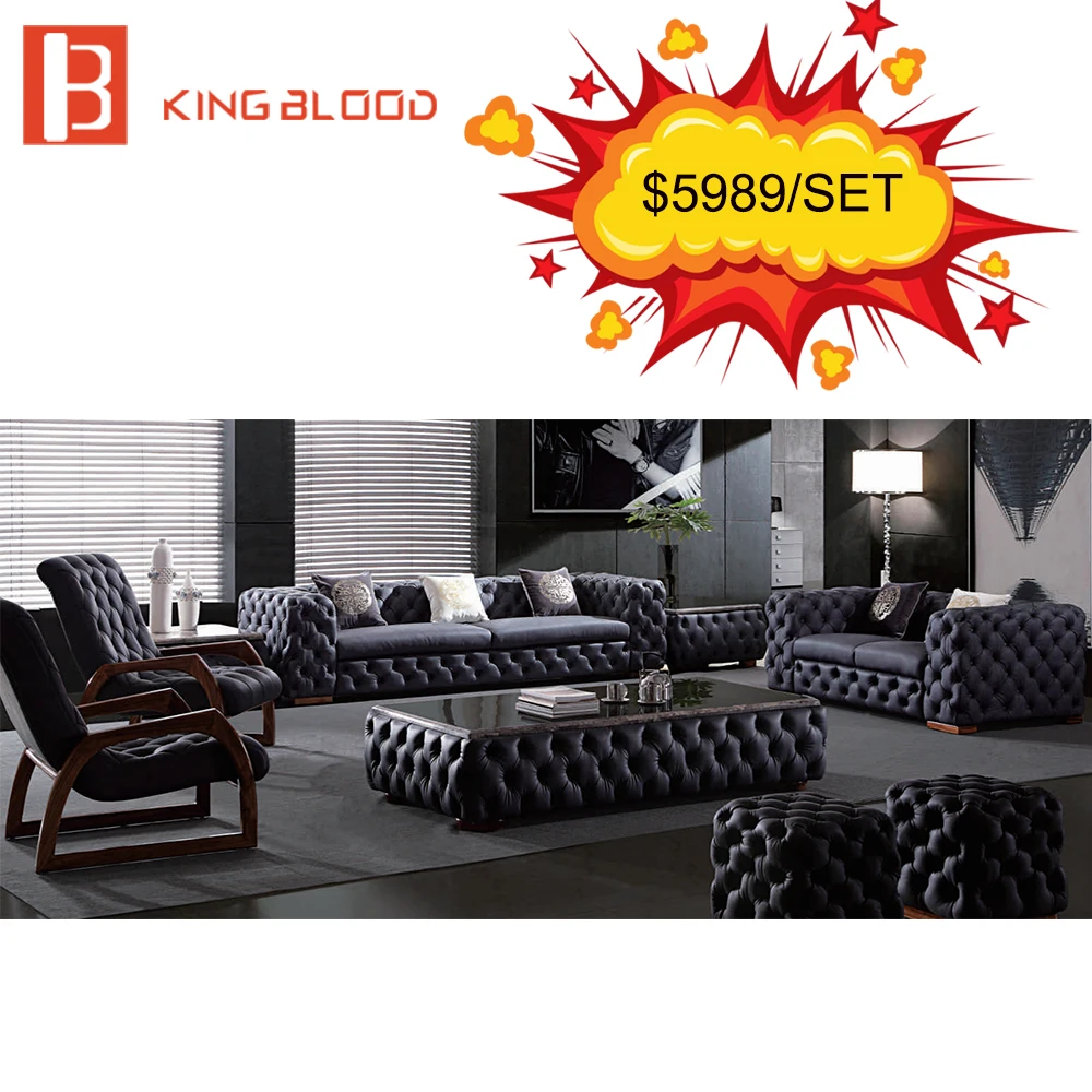 Classic Antique Chesterfield Leather Sofa Set Classic Antique Chesterfield Leather Sofa Set