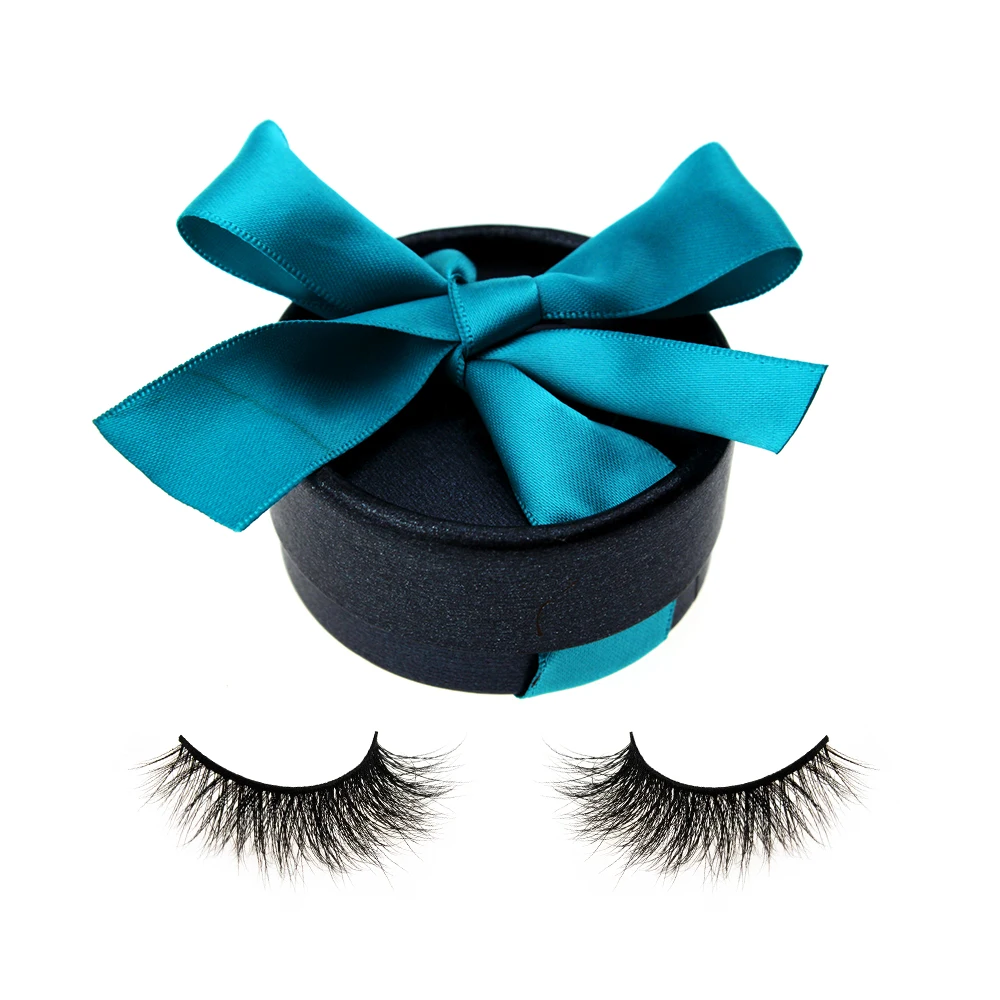 

CROWN LASHES 100 pairs Wholesale False Eyelash With Custom Logo 25mm 3D Mink Eyelashes Vendor