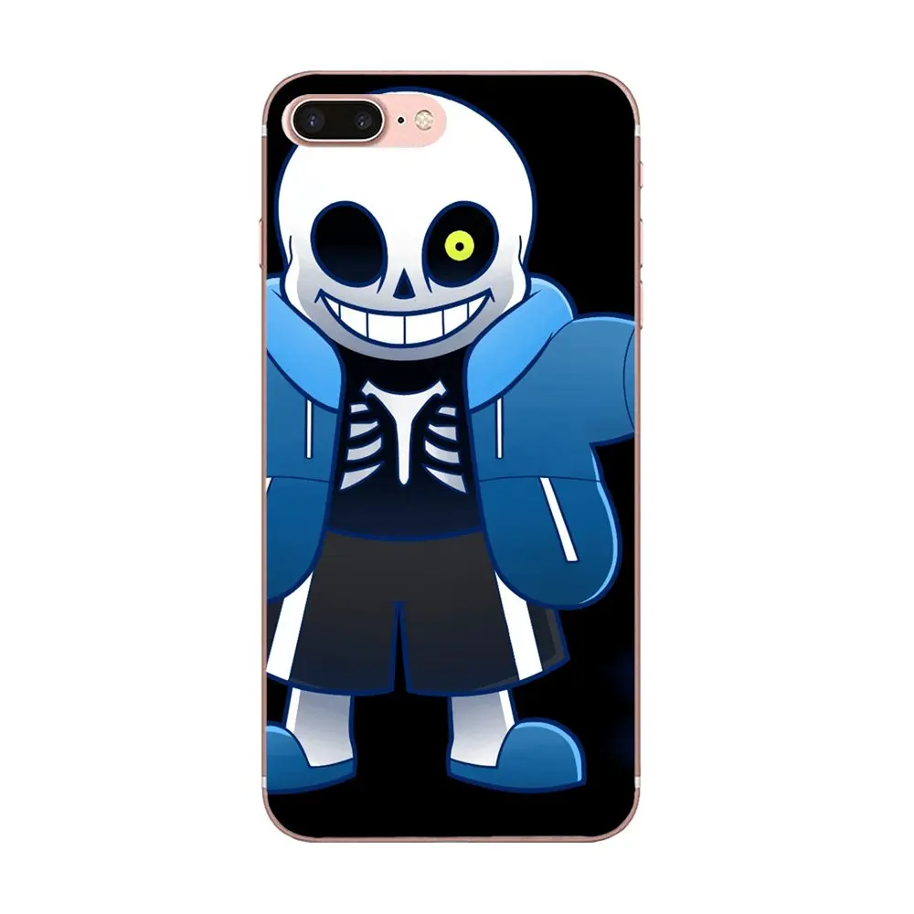 Мягкий ТПУ чехол для мобильного телефона Sans Undertale Galaxy Alpha Core Note 2 3 4 S2 A10 A20 A20E A30 A40 A50
