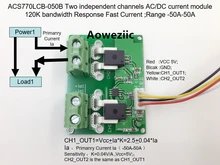 Aoweziic ACS770LCB-050B ACS770LCB ACS770 Two independent channels AC/ DC current detection module Rang:-50A-50A Aoweziic ACS770LCB-050B ACS770LCB ACS770 Two independent channels AC/ DC current detection module Rang:-50A-50A