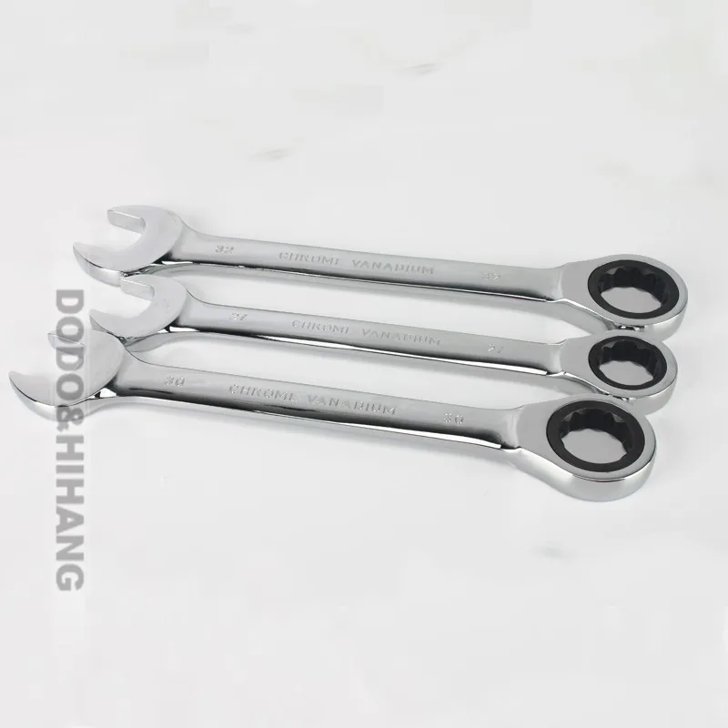  panners  the key combination ratchet wrench spanners metric auto repair hand tools Chrome Vanadium gear chave catraca (3)