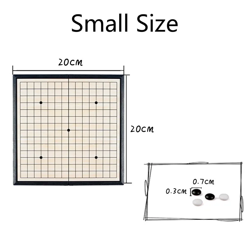 Магнитный Gomoku оптовая продажа Складные портативные магниты нарды детские развивающие Родитель-ребенок игрушки дорожные игры