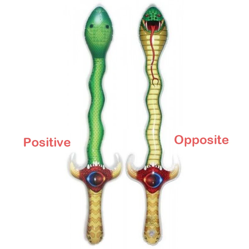 Детский Надувной меч оружие надувная Змея Форма мечи не заземление оружие дети подарки на день рождения детские игры сценический реквизит