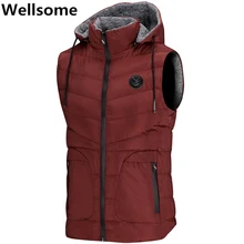 С бесплатным подарком жилет для мужчин без рукавов куртки для мужчин размера плюс жилет для мужчин осень более размер d утепленные жилеты для мужчин s для улицы 7908