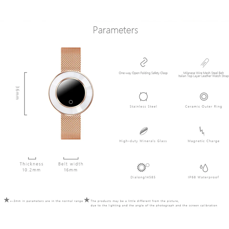women smart fitness bracelet X6 8