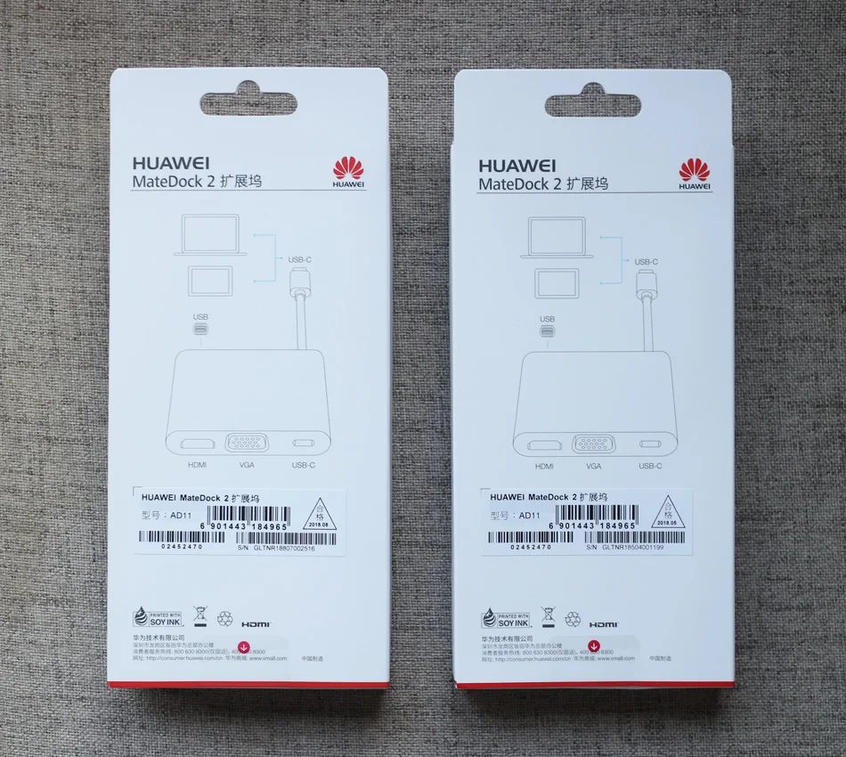  Original HUAWEI MateDock 2 Laptop Docking Station suitable to Mate20 Pro X MateBook D X Pro E Noteb