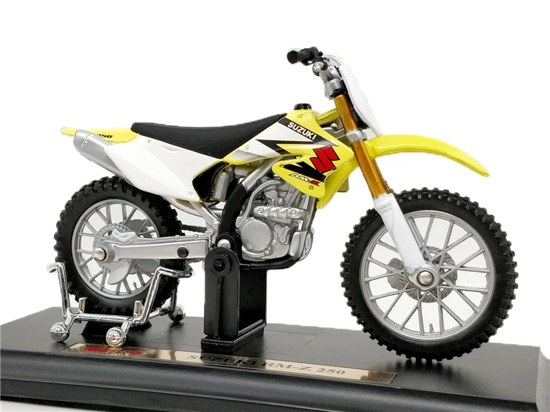 

Maisto 1:18 Suzuki RM-Z250 Motocross Diecast Bike Miniature Motorcycle