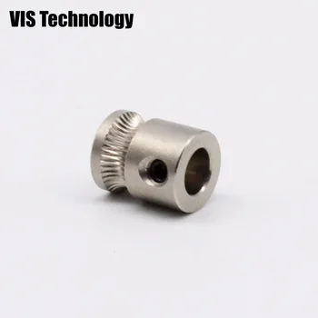 

10pcs/lot Stainless Steel MK8 Drive Gear both for 1.75&3.0mm Plastic Filament 3D Printer Reprap Extruder