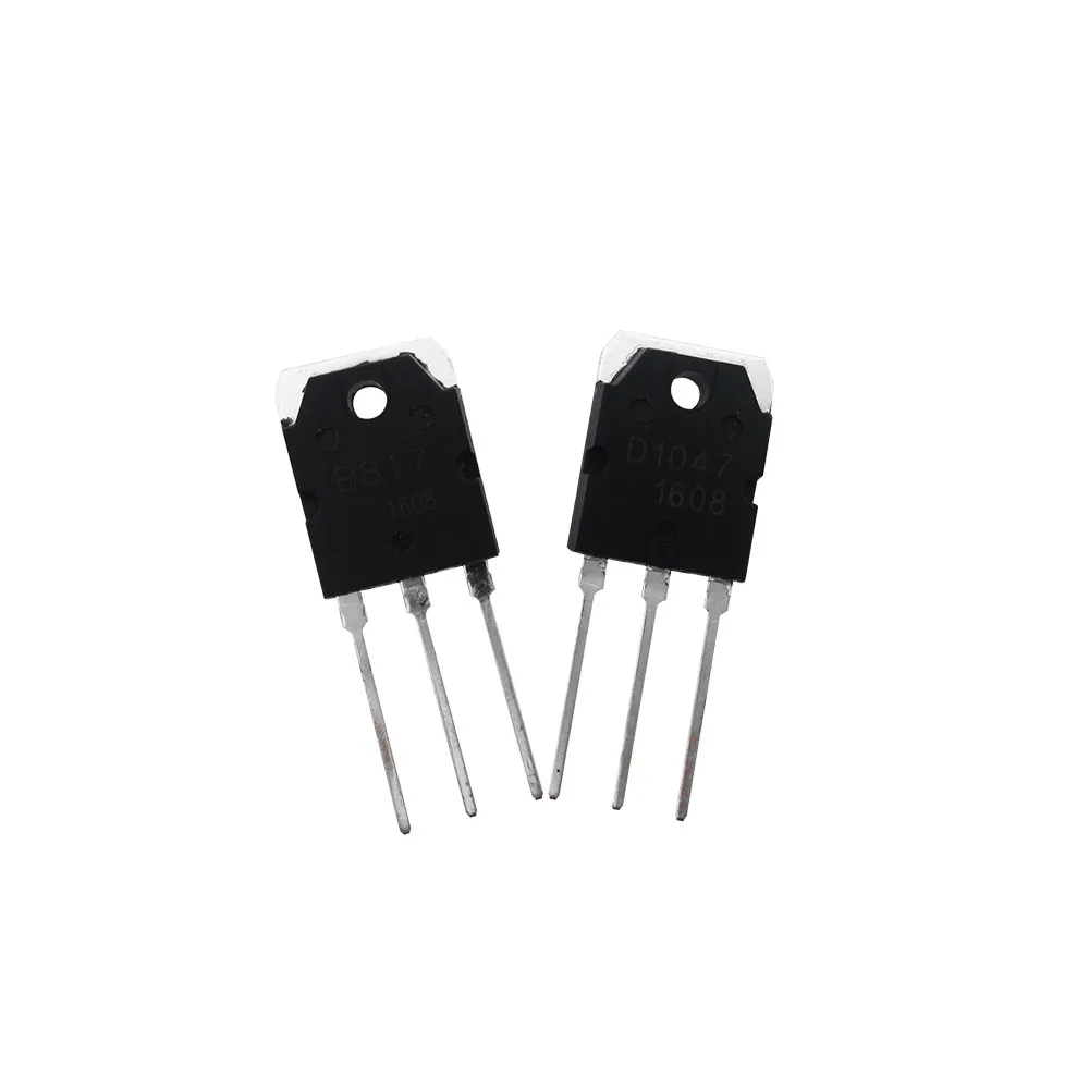 

HAILANGNIAO 5Pairs 2SD1047 2SB817 (D1047 B817) Power Transistor