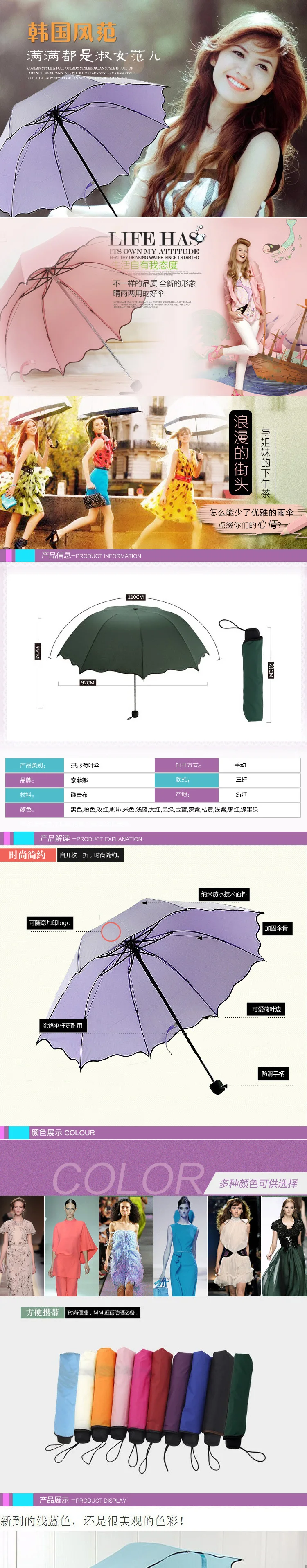 Зонт от дождя для женщин, складные женские зонты, удобные, крепкие, брендовые, для принцессы, 92 см, для путешествий на открытом воздухе, paraguas