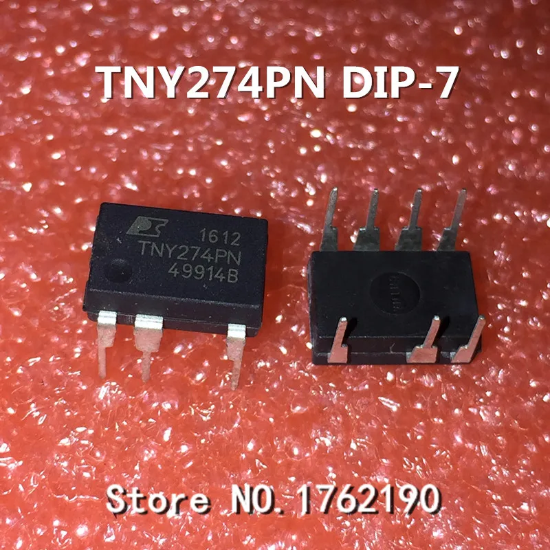 50PCS/LOT TNY274P TNY274PN DIP 7 Power Management IC IC Integrated ...