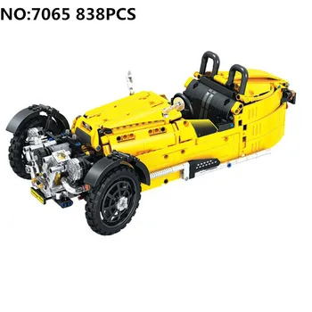 

838pcs Diy Building Blocks Technic Series Three Wheeled Classic Cars Compatible with L Brand Toys for Children Kids Gifts