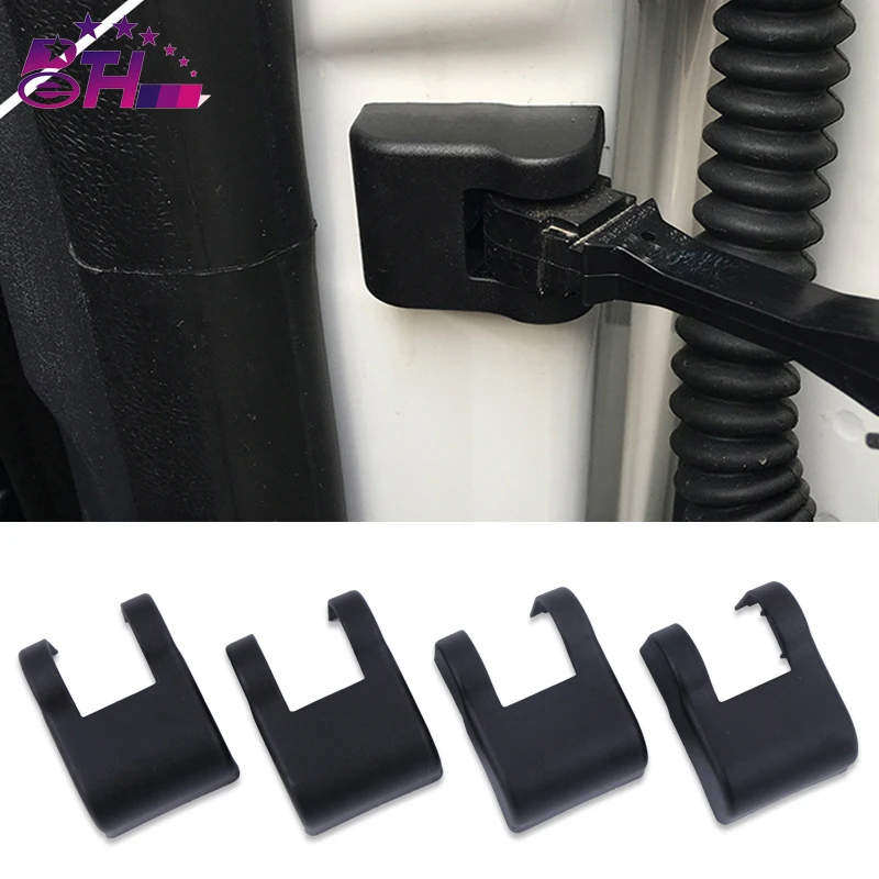 

4Pcs/Set Car Waterproof Rust-proof Door Limiting Stopper Cover Sticker For Volkswagen VW POLO Gran Lavida LAVID Car Accessories