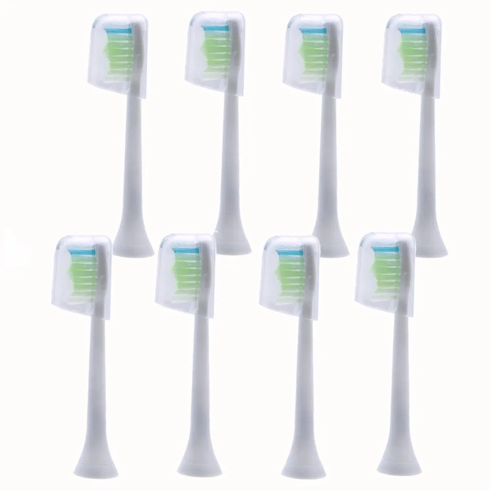 8Pcs Tooth Brush HEADS For PHILIPS Sonicare HX6511 HX9362 HX6013 HX6063 HX3110 HX3212 HX6231 HX6631 HX6711 HX6721 HX8911 HX6730