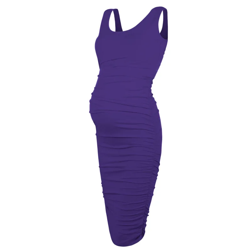 Retail 1PC 100% Knitting Cotton Maternity Clothes 2016 Summer Maternity Dresses Casual Maternity Clothing For Pregnant Women