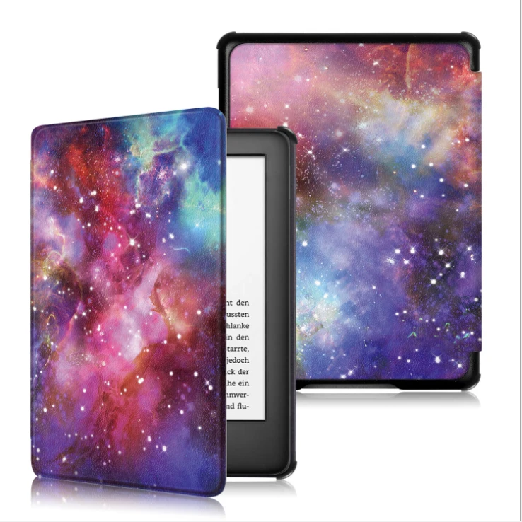 

Printed e-book case for kindle 2019 version 6 Inch Ebook Smart Cover Ereader Skin Shell Protector