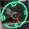 Lowered Clock Gadgets Gooseneck Cool Real-Time-Display Mini-Usb Flexible Portable Fan Notebook gz8a6Gqn