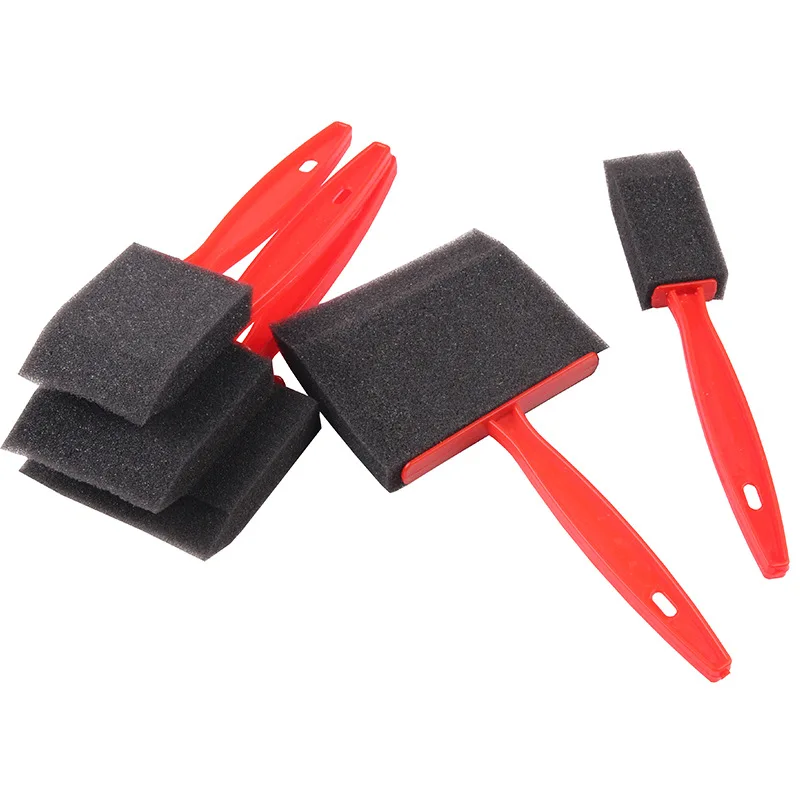 Pincel de esponja para pintar grafiti para niños, 5 uds., hecho a mano, creativo, Material escolar, suministros educativos