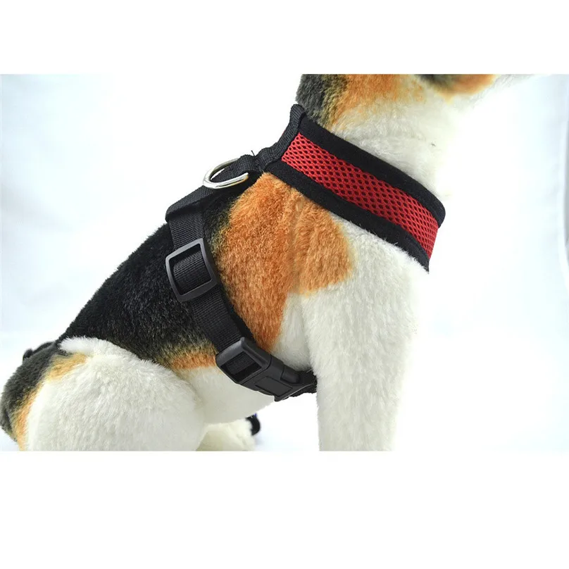 2019 New Strap Vest Adjustable Comfort Soft Breathable Dog Harness Pet Vest Rope Dog Chest Strap Leash Set Collar Leads #25D27 (7)