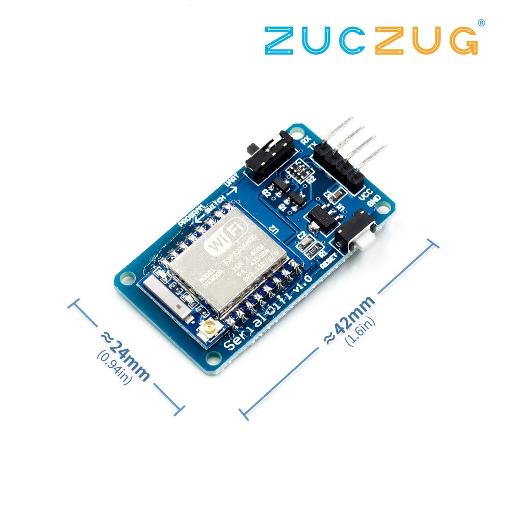 ESP8266 ESP-07 ESP07 Wifi серийный трансивер беспроводной модуль платы 3 V 5V 8N1 TTL UART
