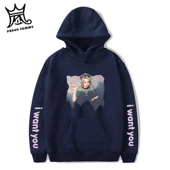 

Frdun Tommy Billie Eilish American female singer hoodies Print Hooded sweatshirt Women popular Clothe Hot Sale Hoodie sweatshirt