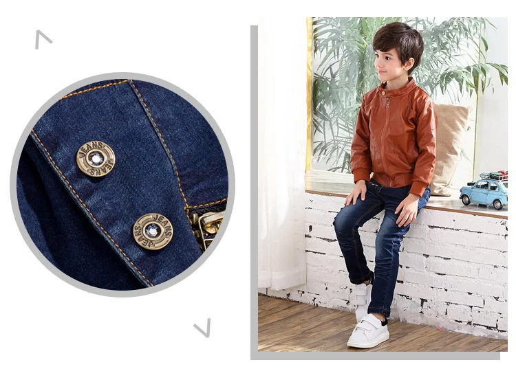3-10 y child winter pants for boys jeans kid denim pants spring autumn boy clothes children elastic jeans warm trousers 10 years (14)