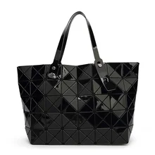 2015 New women pearl bag Diamond Lattice Tote geometry Quilted shoulder bag sac bags handbags women famous brands