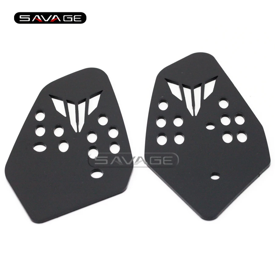 

For YAMAHA MT07 FZ07 MT-07 FZ-07 2014 2015 2016 Black Motorcycle Accessories Foot Peg Heel Plates Guard Protector