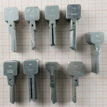 Оригинальная Выгравированная линия Заготовка ключа замка зажигания автомобиля ключ масштаб стрижки зубов для 2 в 1 LiShi HU101 HU66 HON66 HU100 HU92 Слесарные Инструменты