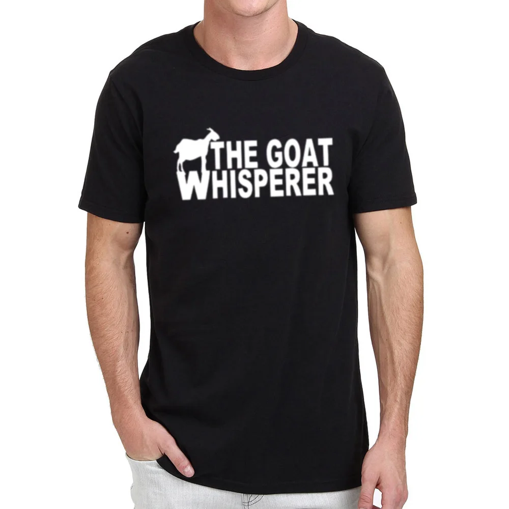 Download Mens The Goat Whisperer Funny T Shirts Men Tee-in T-Shirts ...