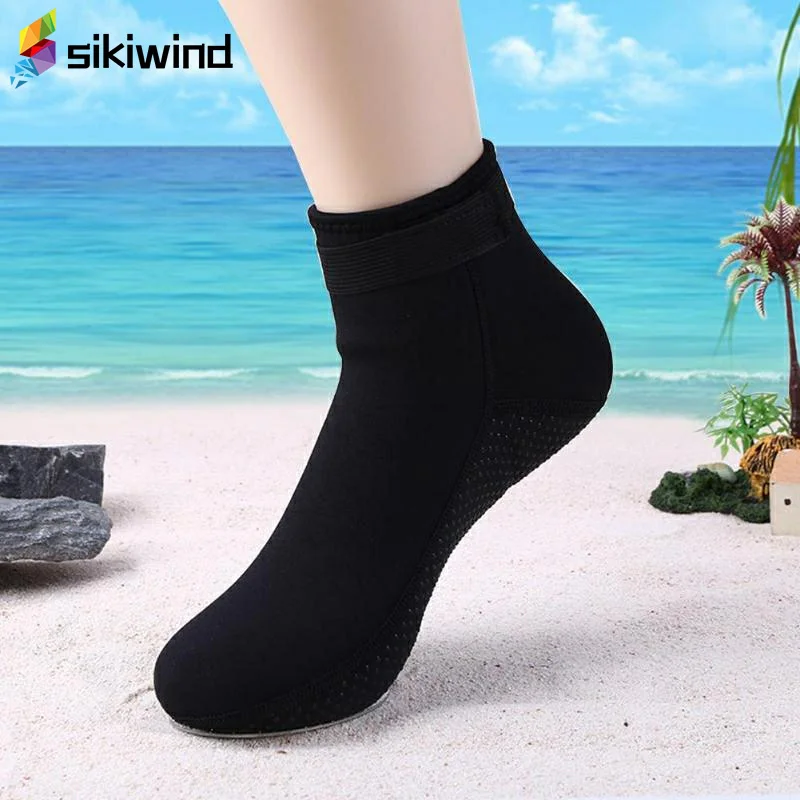 

1 Pair Swimming Boot Socks Scuba Wetsuit Neoprene Diving Socks Prevent Scratches Warming Snorkeling Socks Z75