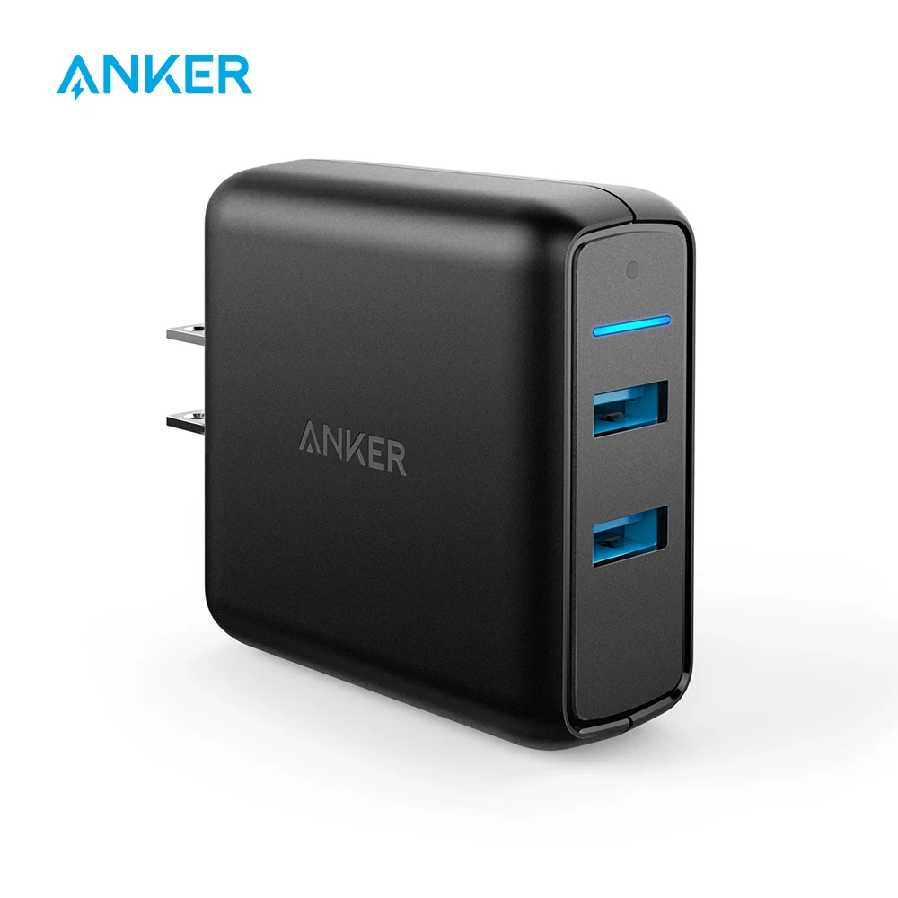 

Anker Quick Charge 3.0 39W Dual USB Wall Charger PowerPort Speed 2 for Sumsung Galaxy,PowerIQ for iphone ipad LG Nexus HTC etc