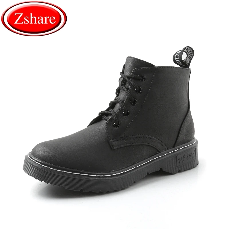 

Plus Size Shoes Woman Ankle Boots 2019 Fashion Patent Leather Boots Women Martins Warm Plush Black Boots Winter Botas Mujer