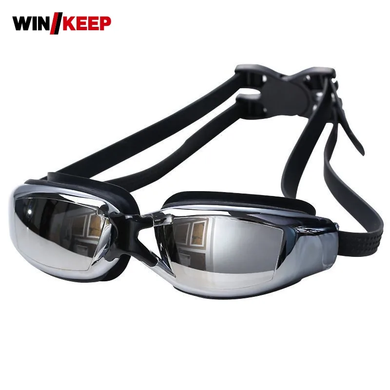 

2019 Summer Goggles Swimming Professional Swimming Glasses Nearsightedness Diopter Myopia Swimming Pool Goggles Adult Black Red