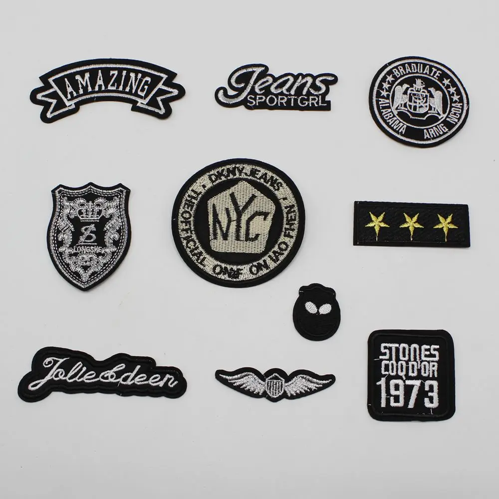 Buy Free shipping 1pcs DIY badge patches for clothes